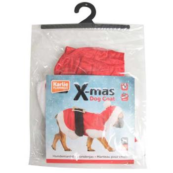 Preview: Flamingo Hundejacke Weihnachtskostüm Karlie Rückenlänge 20 cm